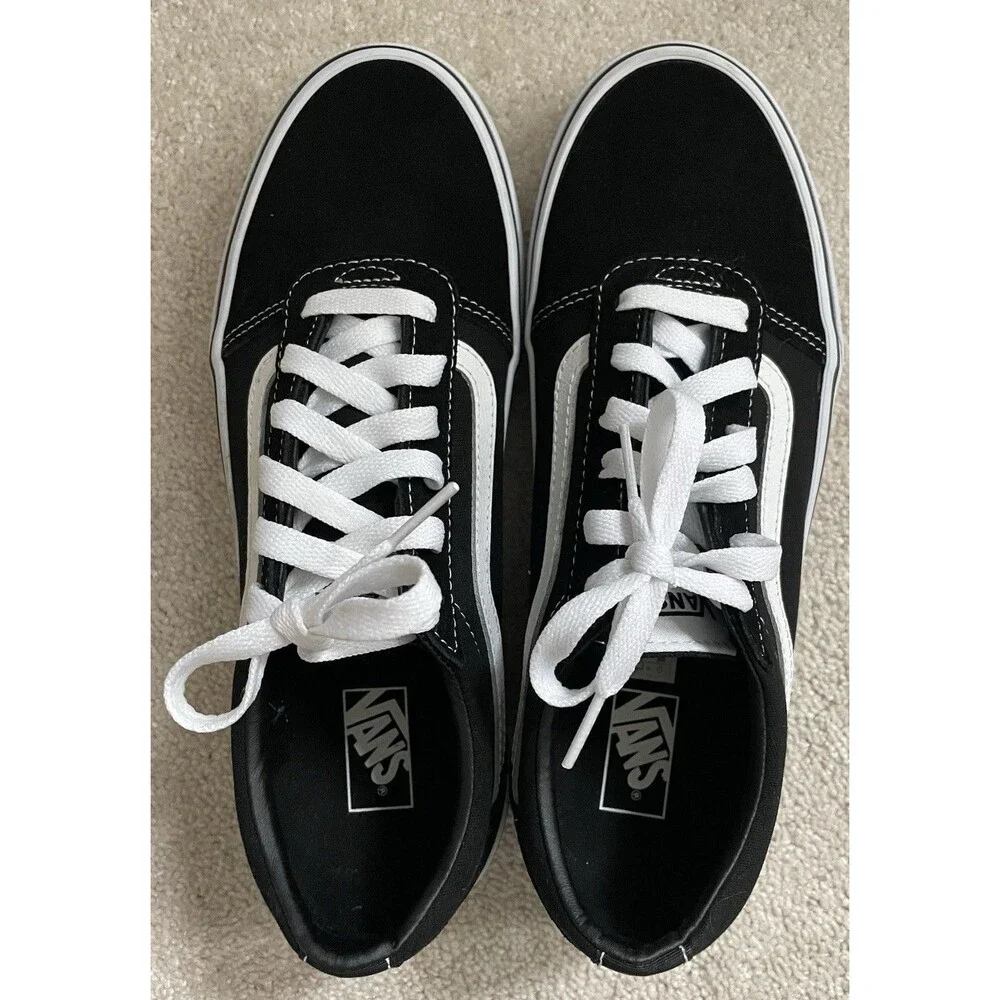 Vans Youth 7 Old Skool Canvas Low Top Skate Sneaker NEW